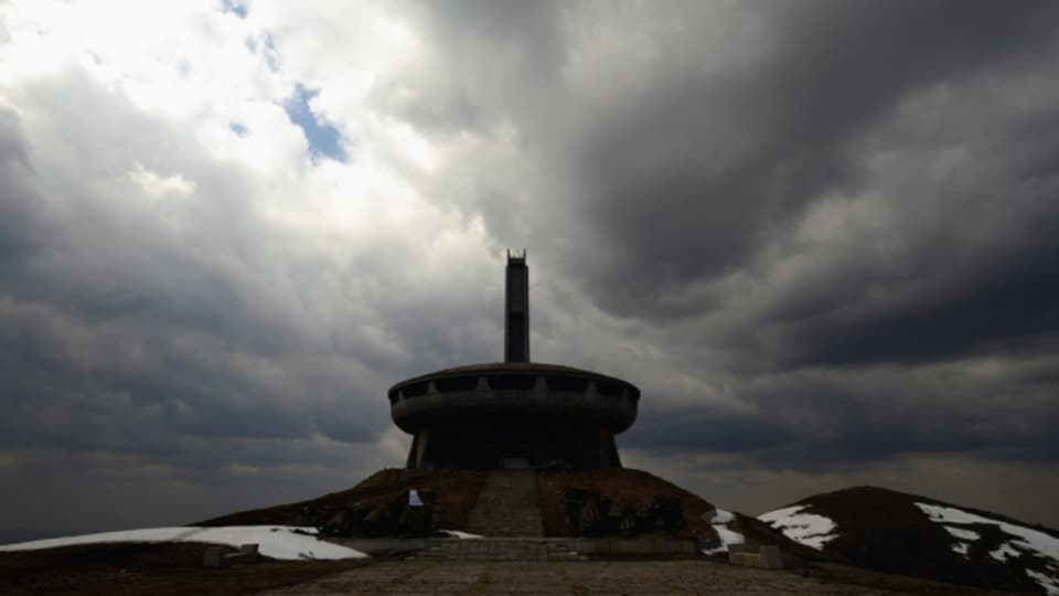 Das Buzludzha Monument, das dank seiner Erscheinungsform auch den Spitznamen Ufo trägt.