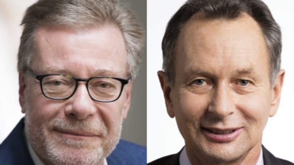 Markus Notter und Philipp Müller sind sich einig: Ein Binnenmarkt verlange gemeinsame Regeln