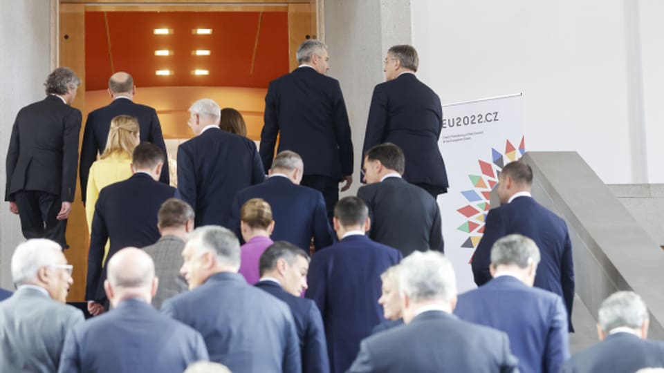 Die Staats- und Regierungschefs kamen in Prag zu einem informellen Gipfeltreffen zusammen.