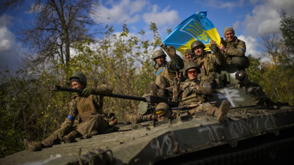 Mehrfach berichteten die Ukrainer von grossen Zerstörungen und hohen Verlusten auf russischer Seite.