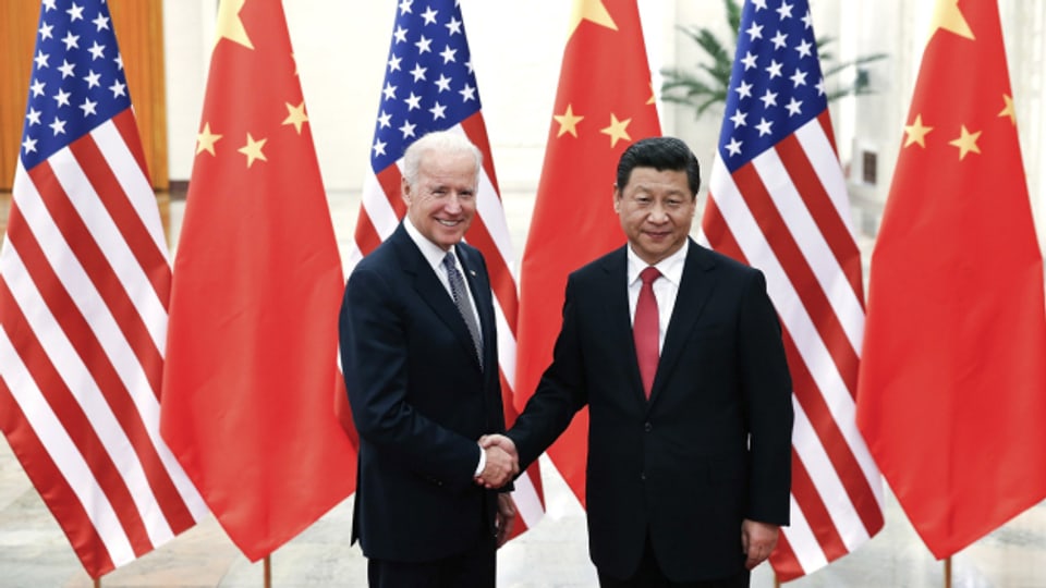 Vor bald neun Jahren trafen sich der damalige US-Vize-Präsident Biden und Chinas Präsident Xi in Peking.