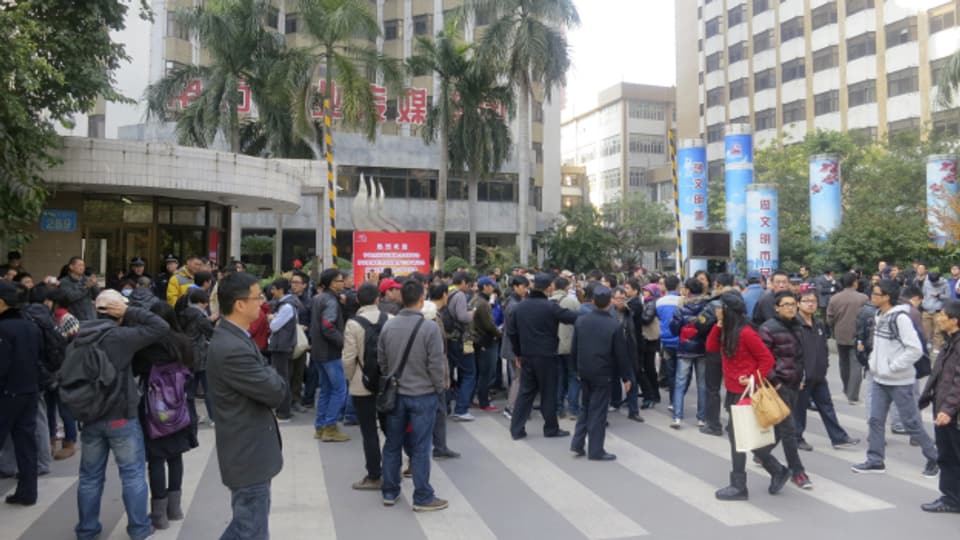 In China protestieren immer mehr Menschen gegen die Null-Covid-Politik.