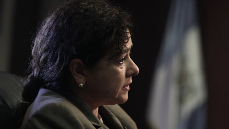 «Guatemalas Rechtsstaat ist ausgehöhlt», sagt Claudia Paz y Paz. Sie war von 2010 bis 2014 oberste Staatsanwältin Guatemalas und lebt heute im Exil