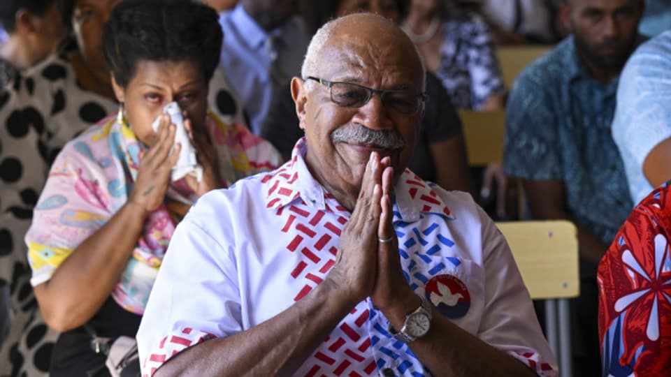 Ist neuer Regierungschef von Fidschi: Sitiveni Rabuka.