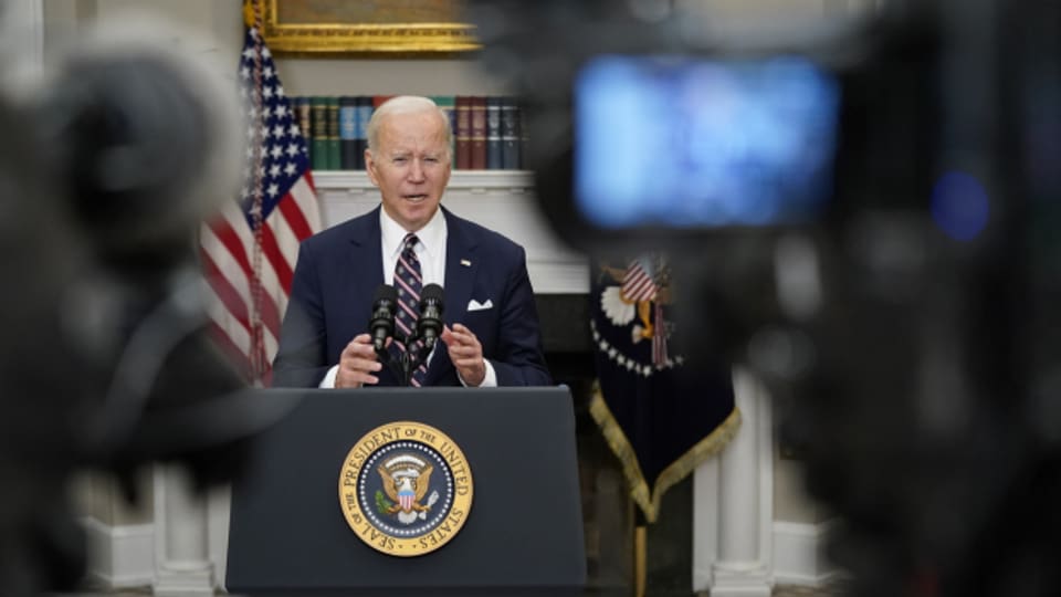 In Rede an die Nation: US-Präsident Joe Biden verkündet Details zur Tötung des IS-Anführers.