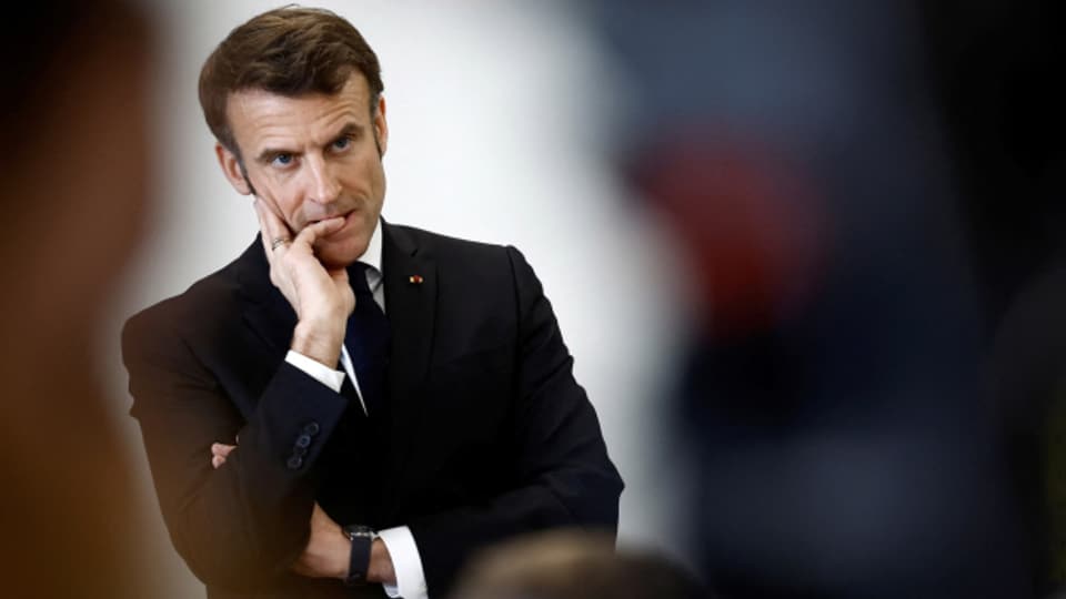 Frankreichs Präsident Macron will am Mittwoch zu einer mehrtätigen Reise nach Zentralafrika aufbrechen.