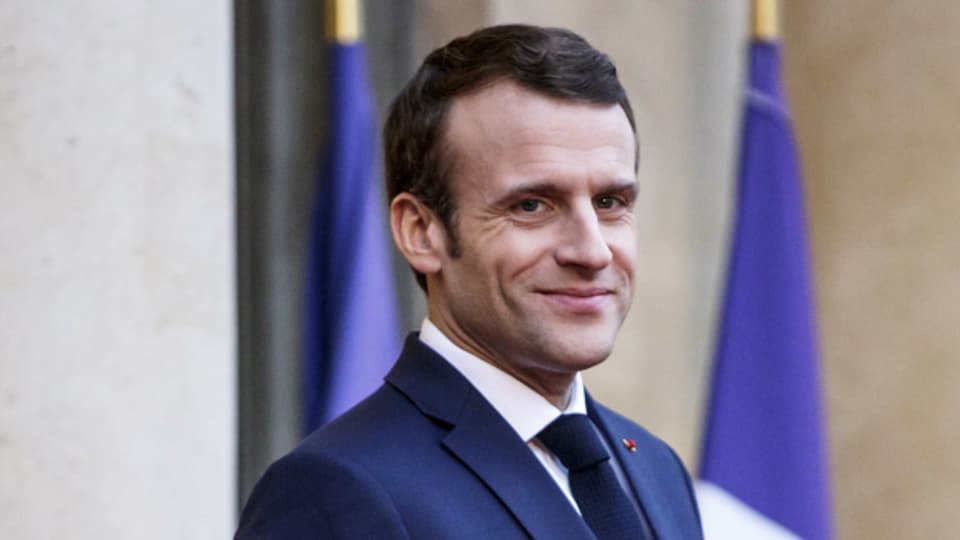 Nach Rentenreform: Emmanuel Macron äussert sich erstmals öffentlich