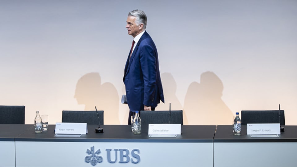 2020 abgetreten, 2023 zurück: UBS-CEO Sergio Ermotti.