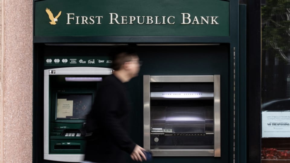 Nach dem Kollaps der Silicon Valley Bank geriet auch die US-Bank «First Republic» in Schieflage.