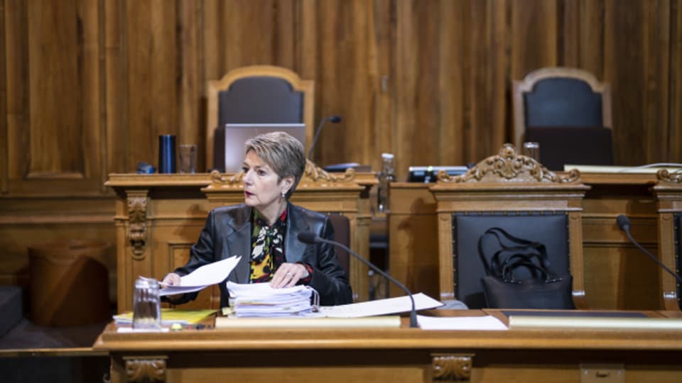 Ihr Deal bleibt ohne Segen des Parlaments: Finanzministerin Karin Keller-Sutter.