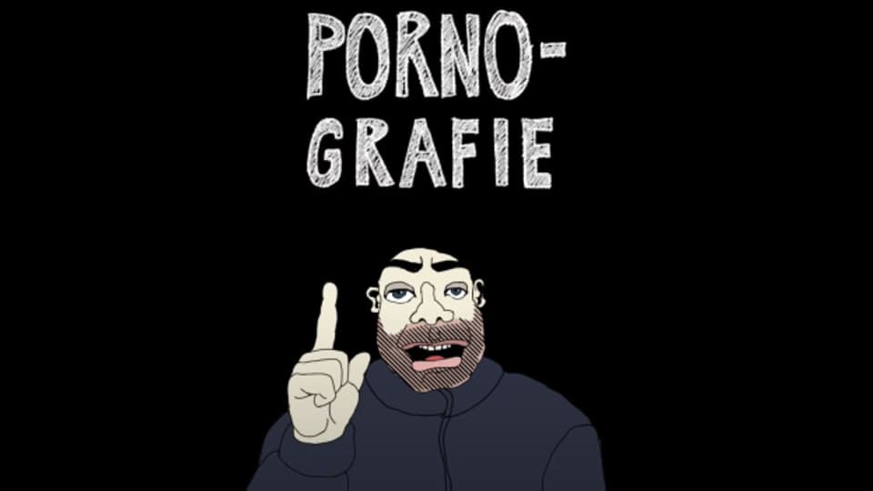 Standbild der Kampagne «Pornos schauen ist nicht ok!»