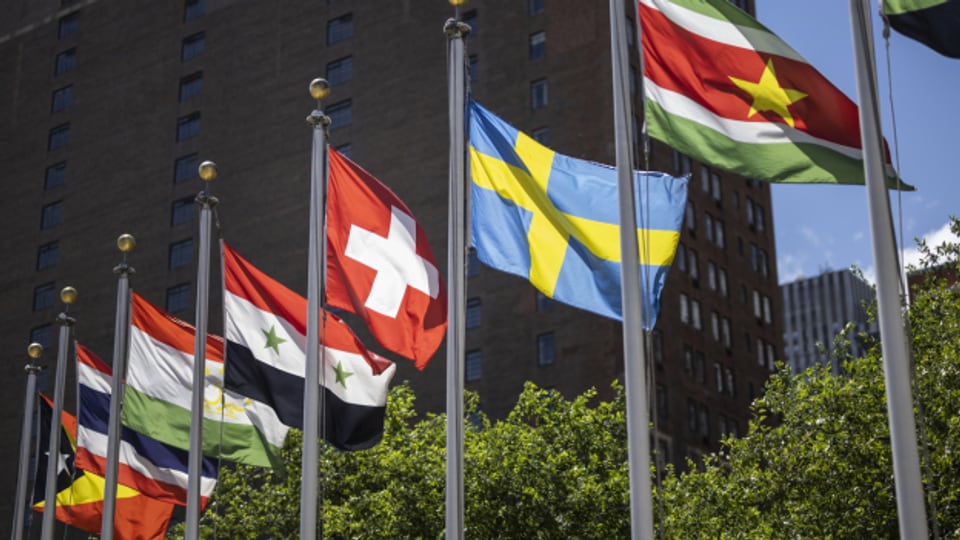 Die Schweiz präsidiert während einem Monat den Uno-Sicherheitsrat in New York.