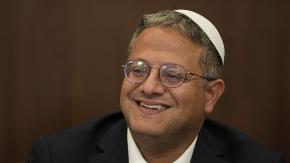 Itamar Ben-Gvir ist Israels Minister für Nationale Sicherheit.