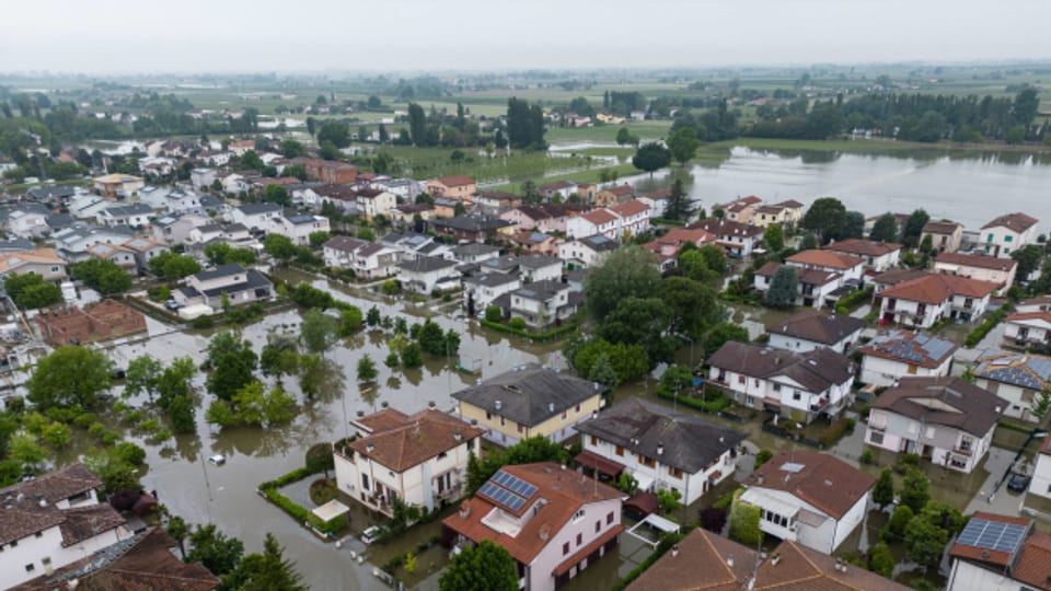 Die Region Emilia Romagna hat mit schweren Überschwemmungen zu kämpfen.