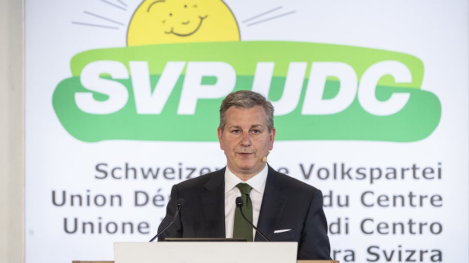 Laut SVP-Präsident Marco Chiesa ist die Migration in die Schweizer «ausser Kontrolle geraten».