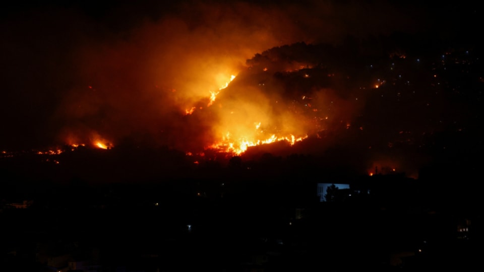 Sizilien kämpft derzeit mit Waldbränden.