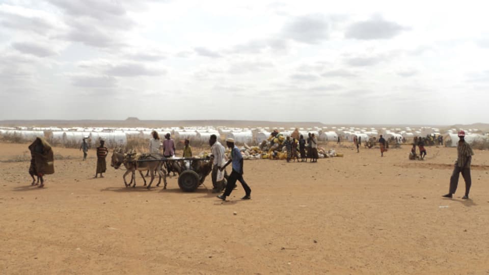 Menschen auf der Flucht vor einer Hungerkrise am Horn von Afrika. (Archivbild)
