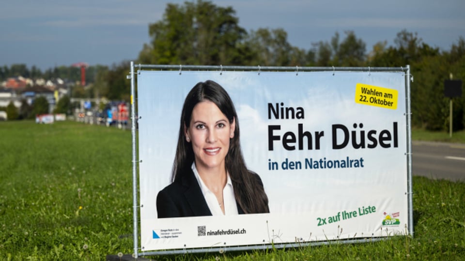 Nina Fehr Düsel tritt in die Fusstapfen ihres Vaters Hans Fehr.