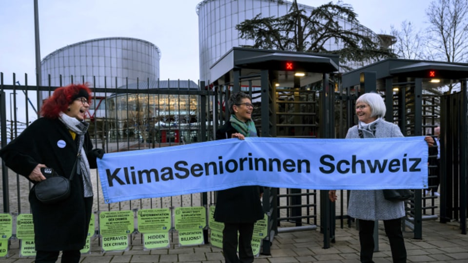 Der Strassburger Gerichtshof für Menschenrechte wird am 9. April seinen Entscheid in der Sache «Klimaseniorinnen gegen die Schweiz» verkünden.