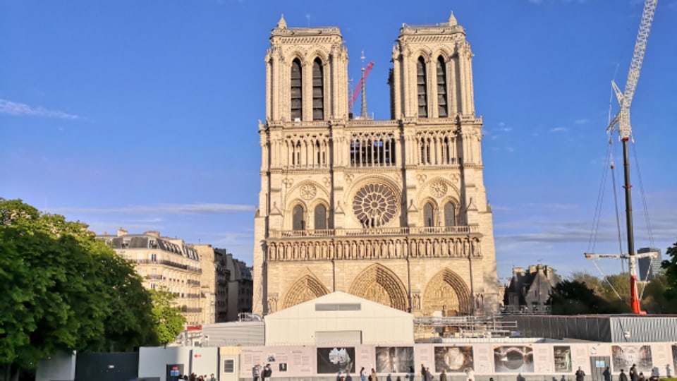 Im Dezember 2024 soll die Kathedrale in Notre Dame wieder geöffnet sein.