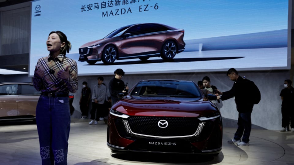 Die Auto China 2024 in Peking: Für viele europäische Autobauer ist China einer der wichtigsten Märkte.