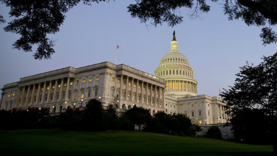 Das Capitol in Washington: Nun ist der US-Verwaltungsapparat teilweise lahmgelegt.
