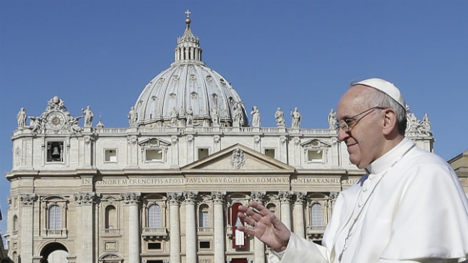 Will die Römische Kurie reformieren: Papst Franziskus und die Gruppe der C8-Kardinäle.