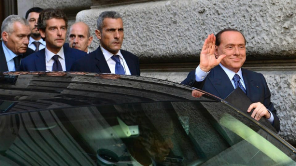 Sorgt einmal mehr für Unruhe in der italienischen Politik: Ex-Premier Silvio Berlusconi.