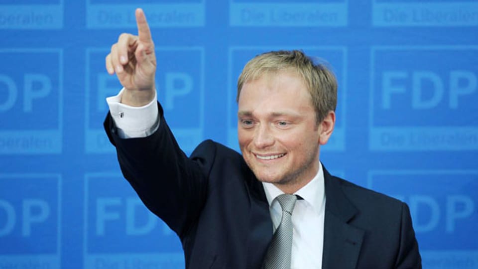 Christian Lindner, Spitzenkandidat der FDP.