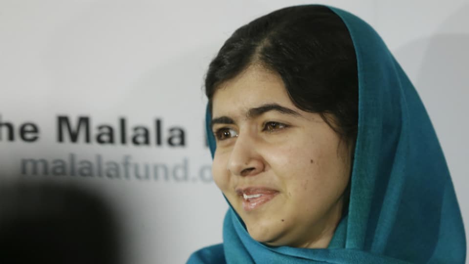 Malala Yousafzai beim Besuch in New York am 10. Oktober 2013.