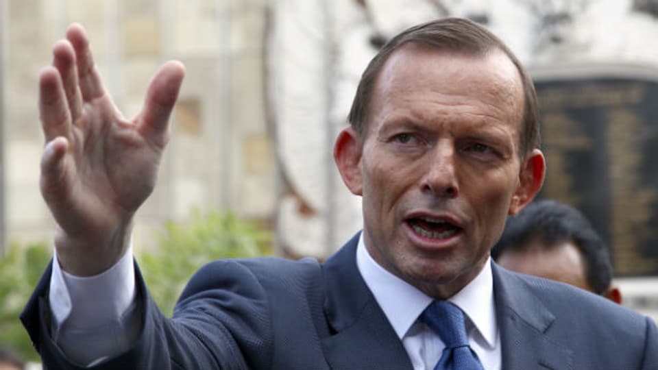 Tony Abbott verkündet erste umweltpolitische Massnahmen.