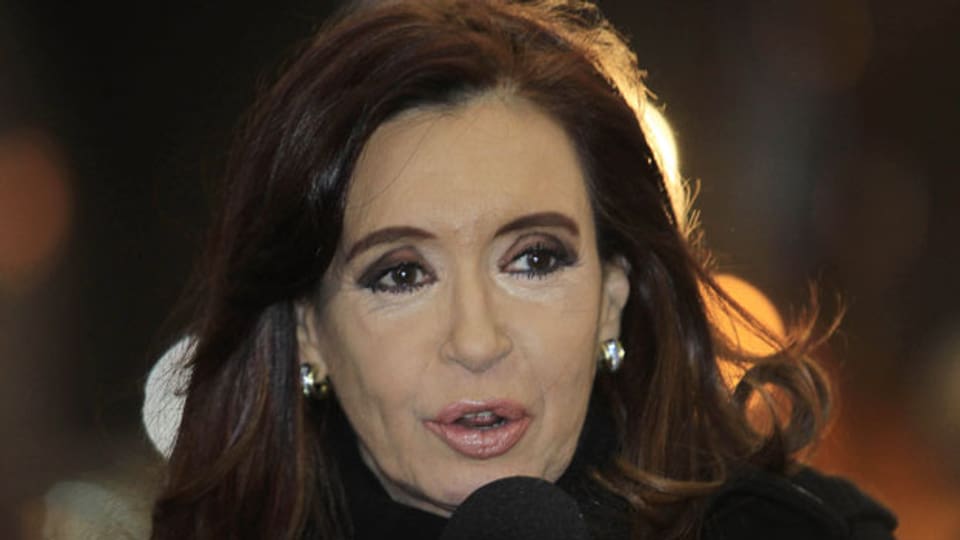 Argentiniens Präsidentin Cristina Fernandez de Kirchner.
