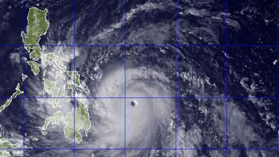 Der Taifun "Haiyan" ist über die Philippinen hereingebrochen.