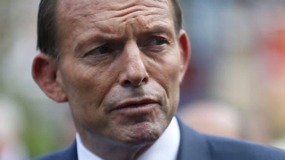 Prominenter Abwesender in Warschau: Australiens Premier Abbott.