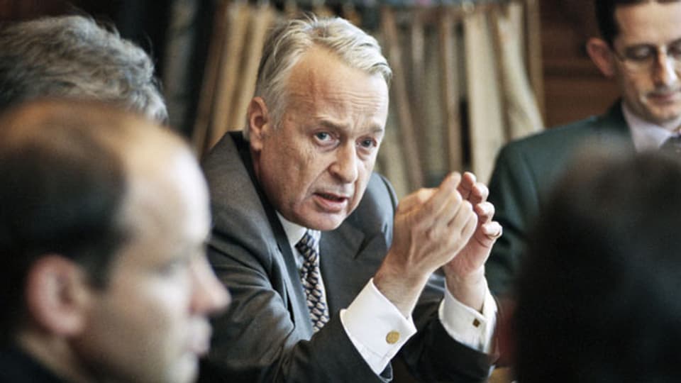 Franz Blankart war zwischen 1965 und 1998 Schweizer Diplomat.