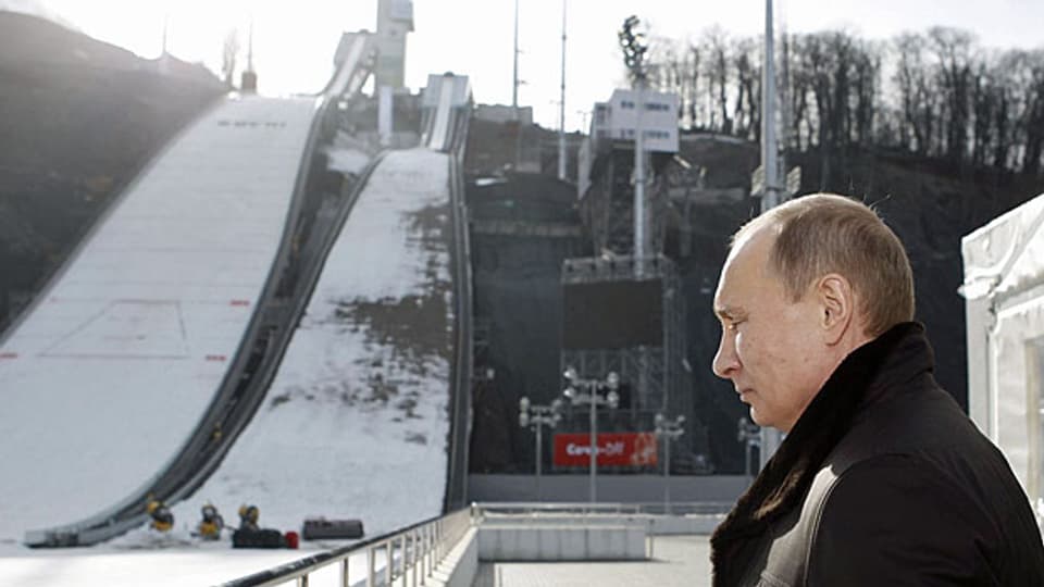 Russlands Präsidente Putin am 6. Februar in Sotschi.