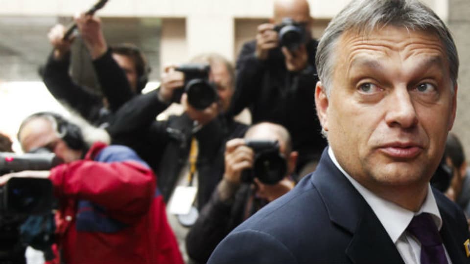 Hungermärsche in Ungarn - Premier Orban in der Kritik