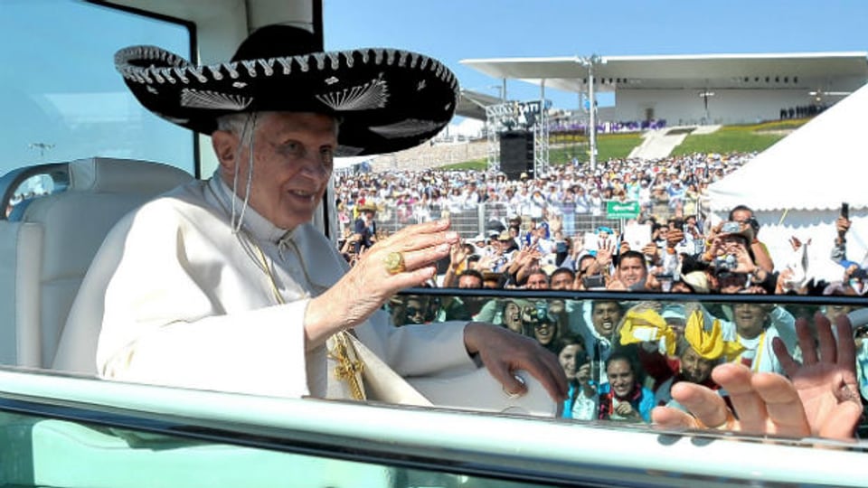 Papst Benedikt XVI. zu Besuch in Mexico (2012)