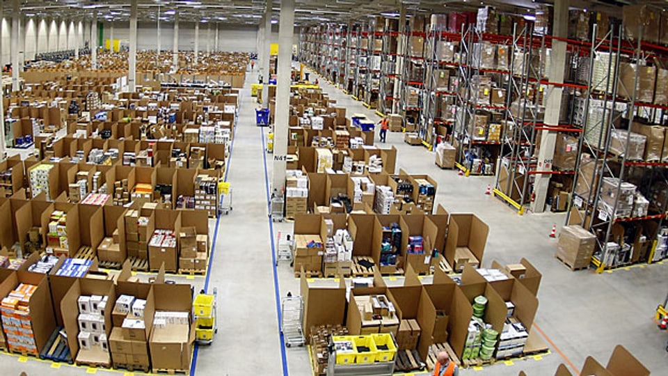 Amazon-Logistik-Center in Graben bei Augsburg.