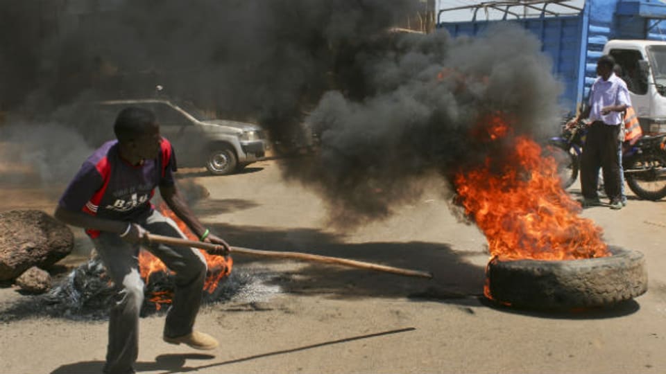 Unruhen begleiteten die letzten Wahlen in Kenia.