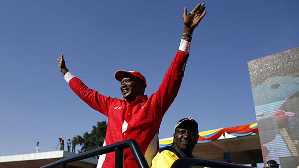 Bis jetzt der aussichtsreichste Kandidat: Uhuru Kenyatta.