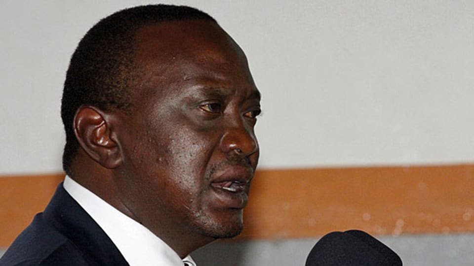 Kenias neu gewählter Präsident Uhuru Kenyatta.