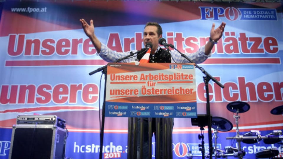 Heinz-Christian Strache kämpft um Unterstützung.
