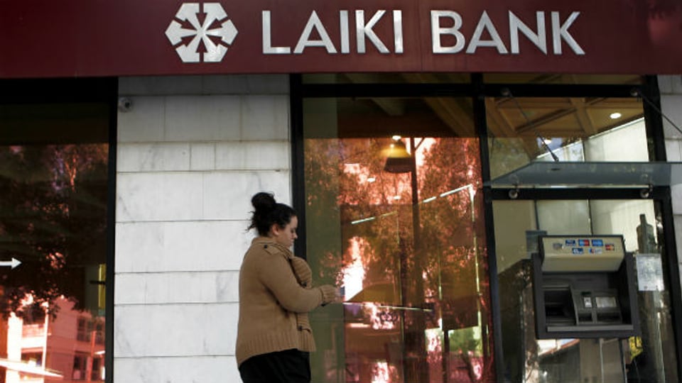 Die Laiki-Bank in Zypern wird aufgelöst