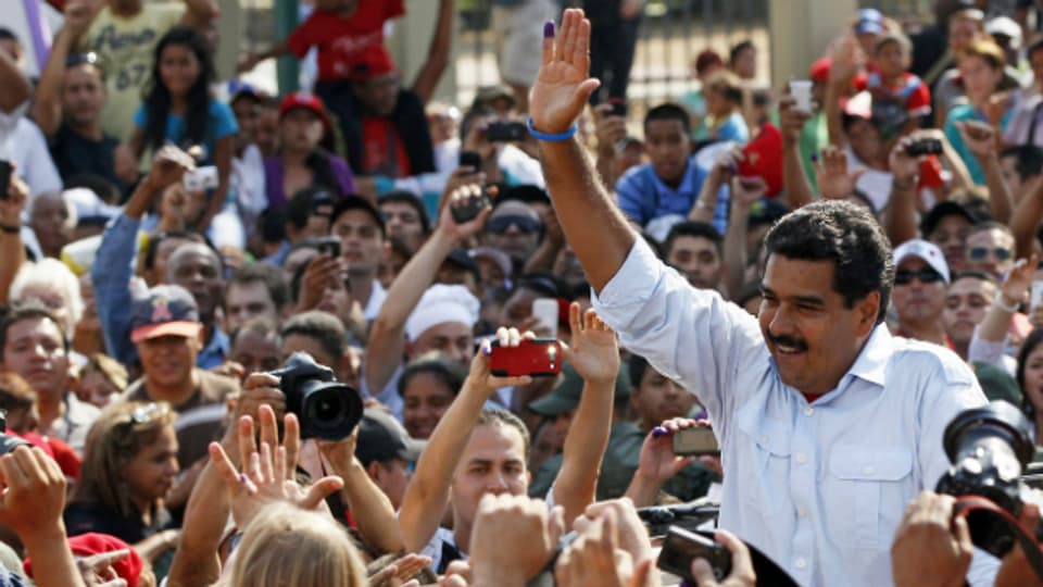 Nicolas Maduro gewinnt die Wahlen in Venezuela.