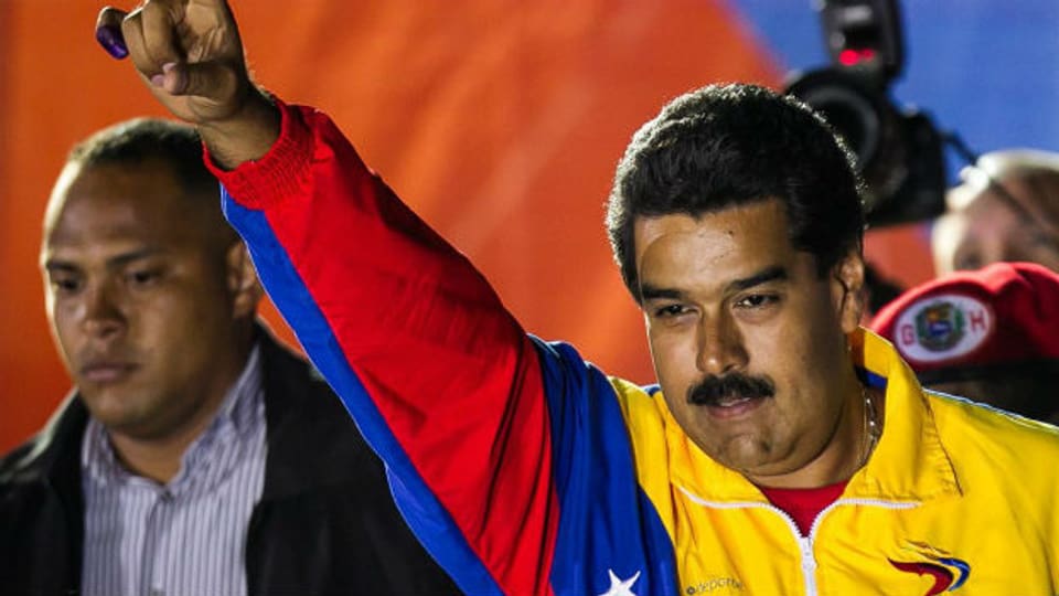 Tritt ein schweres Erbe an: Chavez-Nachfolger Nicolas Maduro.