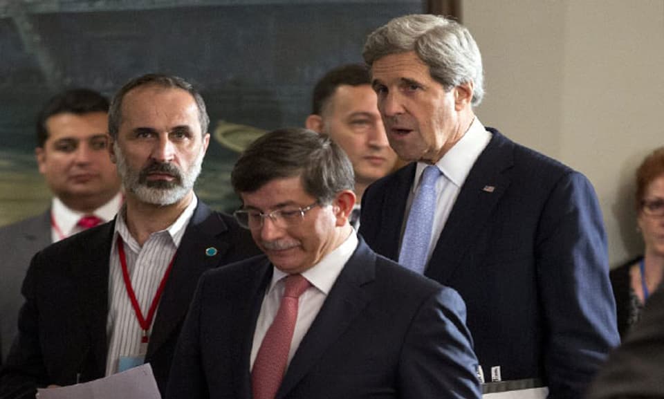 US-Aussenminister Kerry am Treffen der Freunde Syriens in Istanbu