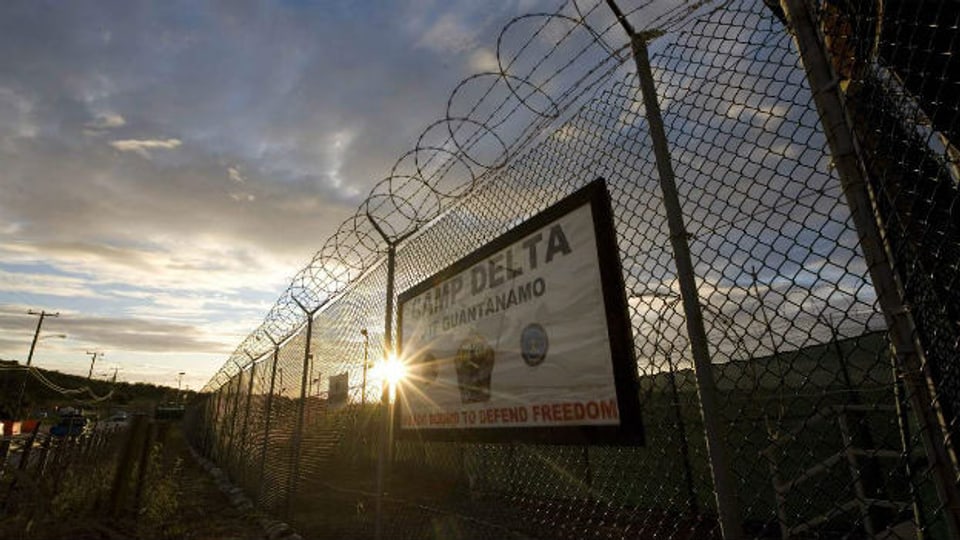 Das Lager Guantanamo auf Kuba.