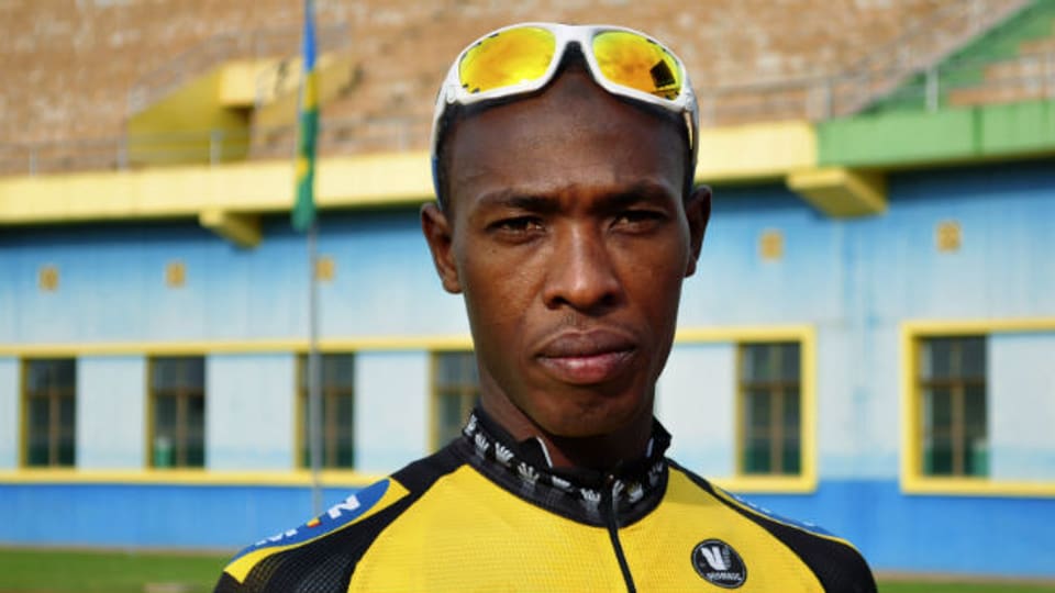 Aushängeschild des afrikanischen Radsports: Adrien Niyonshuti aus Ruanda.