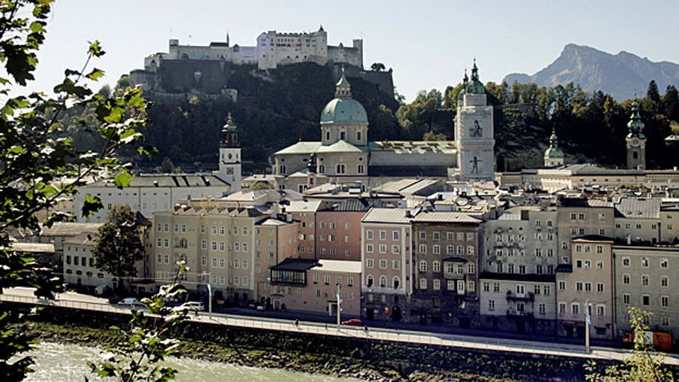 Blick auf Salzburg.